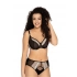 Dámska polovystužená podprsenka 1968 čierna s béžovou - Ava