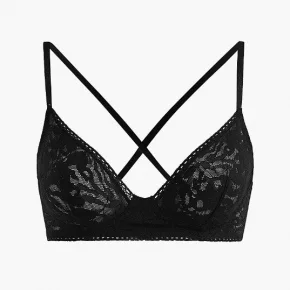 Dámska bralietka podprsenka QF6935E UB1 čierna - Calvin Klein