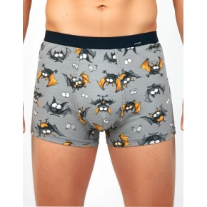 Pánske boxerky Tattoo BAT 280/252 Sivá vzor - Cornette