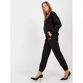 Dámska tepláková súprava EM KMPL 641.91 čierna - ExModa
