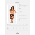Čipkový podväzkový pás Isabellia garter belt - Obsessive