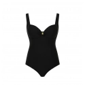 Dámske jednodielne plavky Swimwear Marianna Balcony Swimsuit SW1590 čierne - Panache