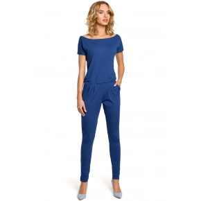 Dámsky overal M065 Modrá jeans - MOE