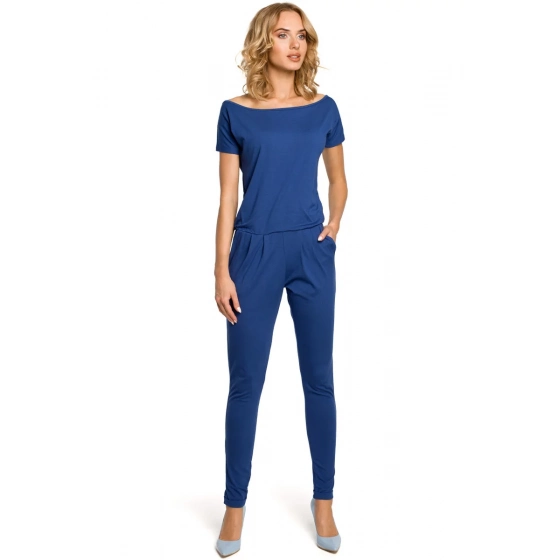 Dámsky overal M065 Modrá jeans - MOE