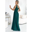 Dámské šaty 490-3 SUSAN zelené - NUMOCO