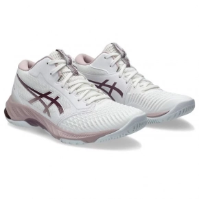 Športové dámske topánky Netburner Ballistic FF MT 3 W 1052A070108 Biela s fialkovou - Asics
