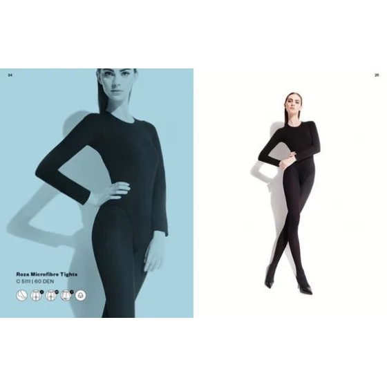 Dámske pančuchy Classic Roza C 5111 60 deň - Fiore