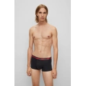 Pánske boxerky 50469775 čiernočervené - Hugo Boss