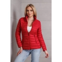Červená dámska bunda so stojačikom (16M9111-270) - Goodlooking
