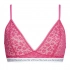 Dámská nevyztužená podprsenka Unlined Triangle QF5196E-TZX - Calvin Klein