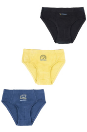 Yoclub Cotton Boys' Briefs Underwear 3-pack BMC-0027C-AA30-002 Multicolour