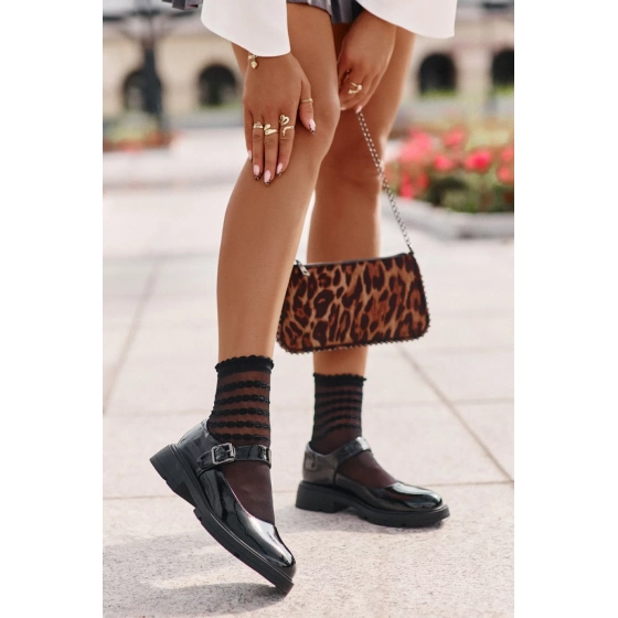 Dámské polobotky 62179 / 200644 Černá - VINCEZA