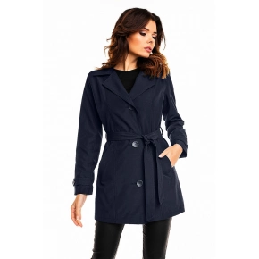 Dámsky plášť 128510 tmavo modrý - Cabba