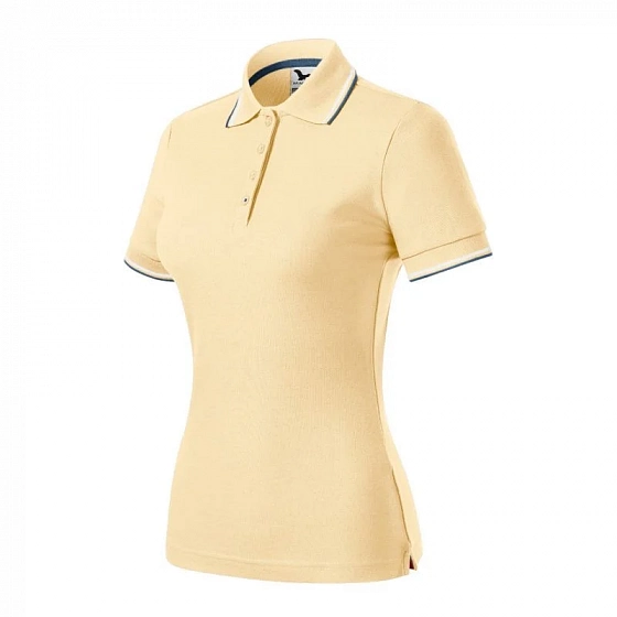 Dámske polo tričko Focus W MLI-23385 žlté - Malfini