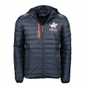 Pánska bunda WY6358H/GN Tmavo mofrá vzor - Geographical Norway