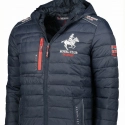 Pánska bunda WY6358H/GN Tmavo mofrá vzor - Geographical Norway
