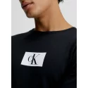 Pánska mikina Lounge Sweatshirt CK96 000NM2415EUB1 čierna - Calvin Klein