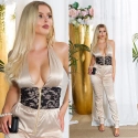 Sexi kombinéza 18549 so šnurovaním - Koucla