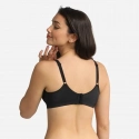 Dámska podprsenka bez kostíc ESSENTIAL SUPPORT P0AU9 čierna - PLAYTEX