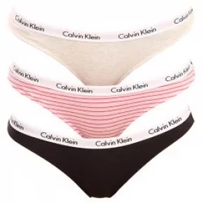 Nohavičky 3pcs QD3588E - W5A - Viacfarebná - Calvin Klein