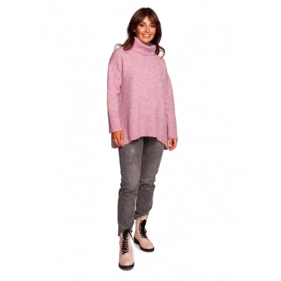 Mikina s rolákom a pulóvrom BK086 - BeWear