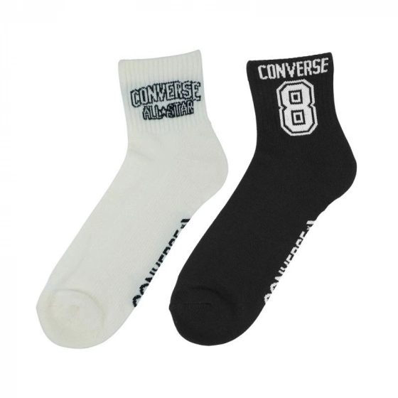 Ponožky pack biele, čierne E1345A - Converse