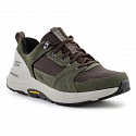 Pánske topánky M 216106-OLBR zeleno-béžové - Skechers