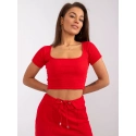 Dámske tričko TOP RV TS 7538.12P Červená - Rue Paris
