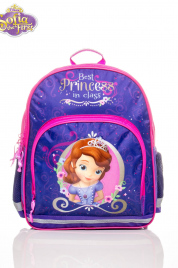 Plecak szkolny dla dziewczynki nadruk SOFIA THE FIRST
