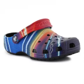 Unisex junior nazúvaky Jr 208457-4LF Tmavomodrá mix - Crocs