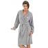 Dámský župan FR-107 Hannah šedý - Dorota