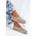 Dámske espadrilky 17392 béžové - Vincenza
