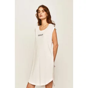 Plážové šaty KW0KW01008-YCD biela - Calvin Klein