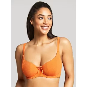 Dámsky horný diel plaviek Golden Hour Scoop Bikini SW1624 Oranžová - Panache