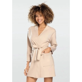 Dámsky župan Pola beige - Dkaren