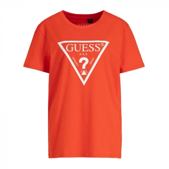 Pánske tričko U94M09JR00A-C303 oranžová - Guess