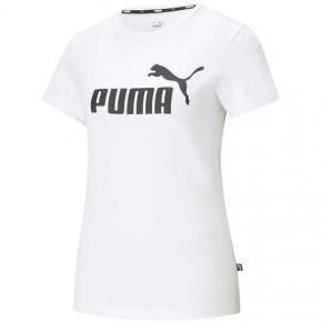 Dámske tričko 586774 02 Biela vzor - Puma