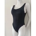 Dámske jednodielne plavky KW0KW01599 BEH čierne - Calvin Klein