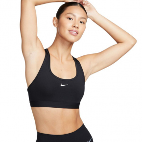 Dámska športová podprsenka Swoosh Light Support W DX6817-010 Čierna - Nike