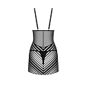 Dámska sexi košieľka Lune Bellis Chemise čierna - Obsessive