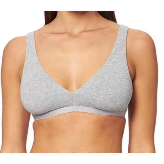 Dámska športová podprsenka - 164481 1A223 - 00948 - šedá - Emporio Armani