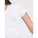 Dámske tričko 163139 4R223 00010 biele - Emporio Armani