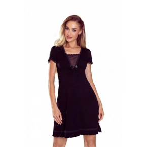 Dámská noční košile Hermiona Černá - ELDAR Dámská noční košile Hermiona Černá - ELDAR