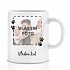 Personalizovaný klasický bílý hrníček 300 ml s fotkou mazlíčka a textem