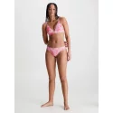 Dámske plavkové nohavičky KW0KW02124 0JV ružová - Calvin Klein