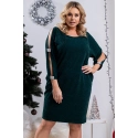 Dámske šaty U663 zelené - Karko