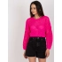Dámsky sveter BA SW 9008.35P fluo ružový - FPrice