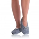 Domáce papučky HOME SHOES Svetlosivá - BELLINDA