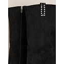 Kozaki damskie zamszowe czarne FashionStreet ZY1330