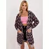 Dámsky kardigan AT SW 2340 A.00 tmavo fialový - WoolFashion